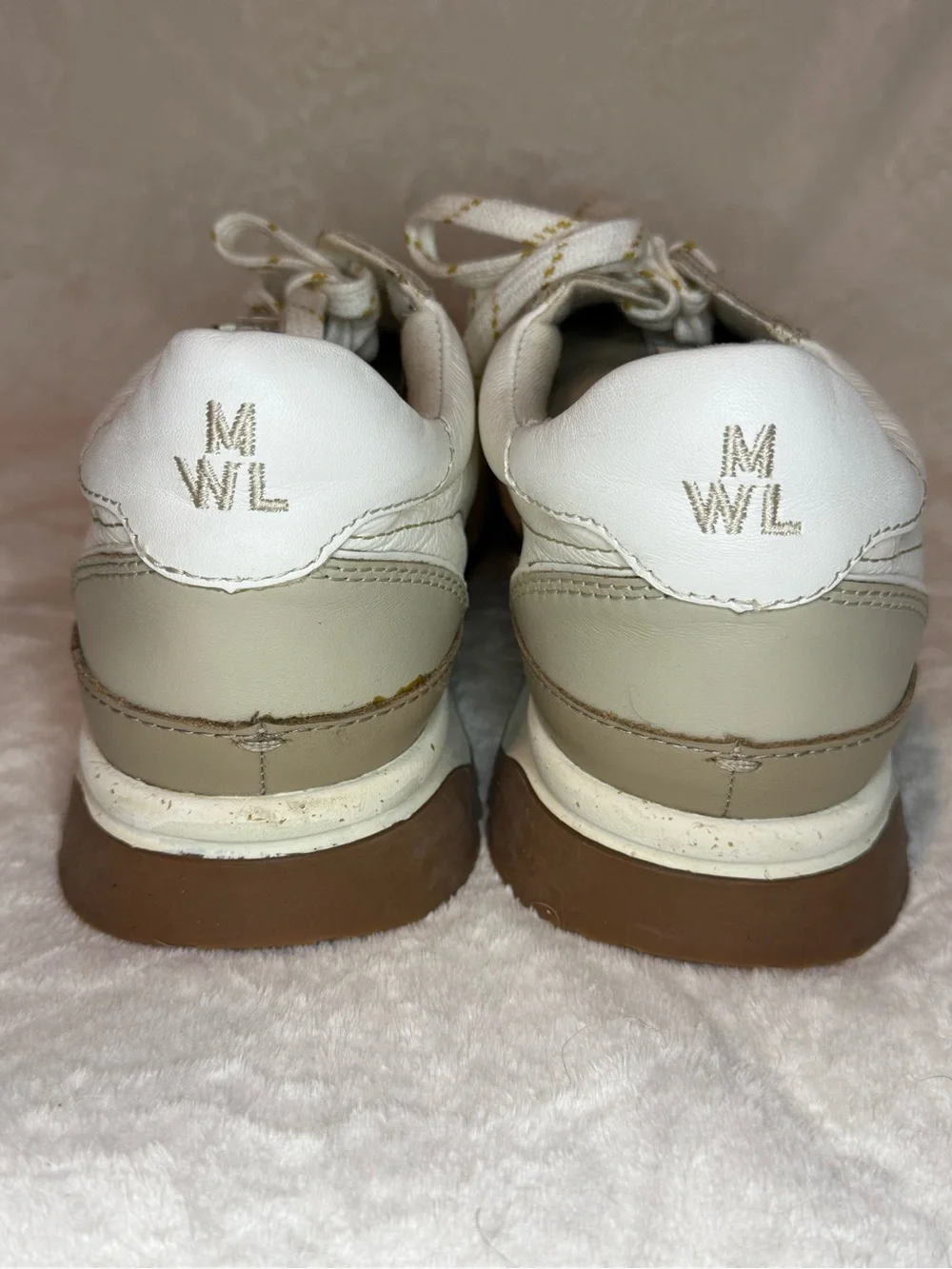 Madewell Kickoff Trainer Sneakers Nubuck and Leather women’s sneakers size US 9
